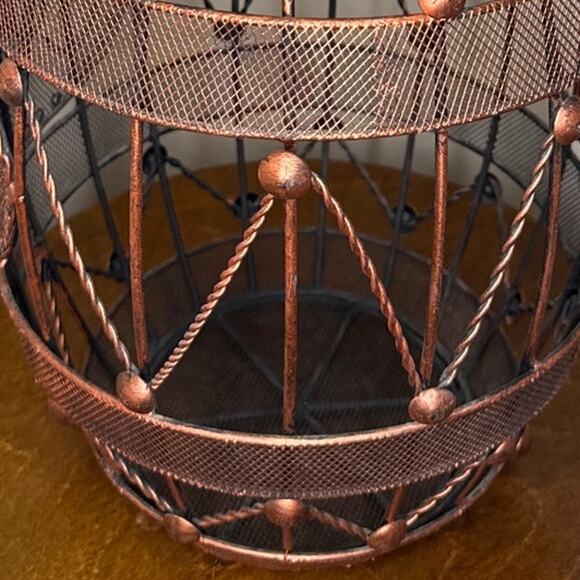 Copper Basket Cork Holder CORKS - Picture 2 of 5
